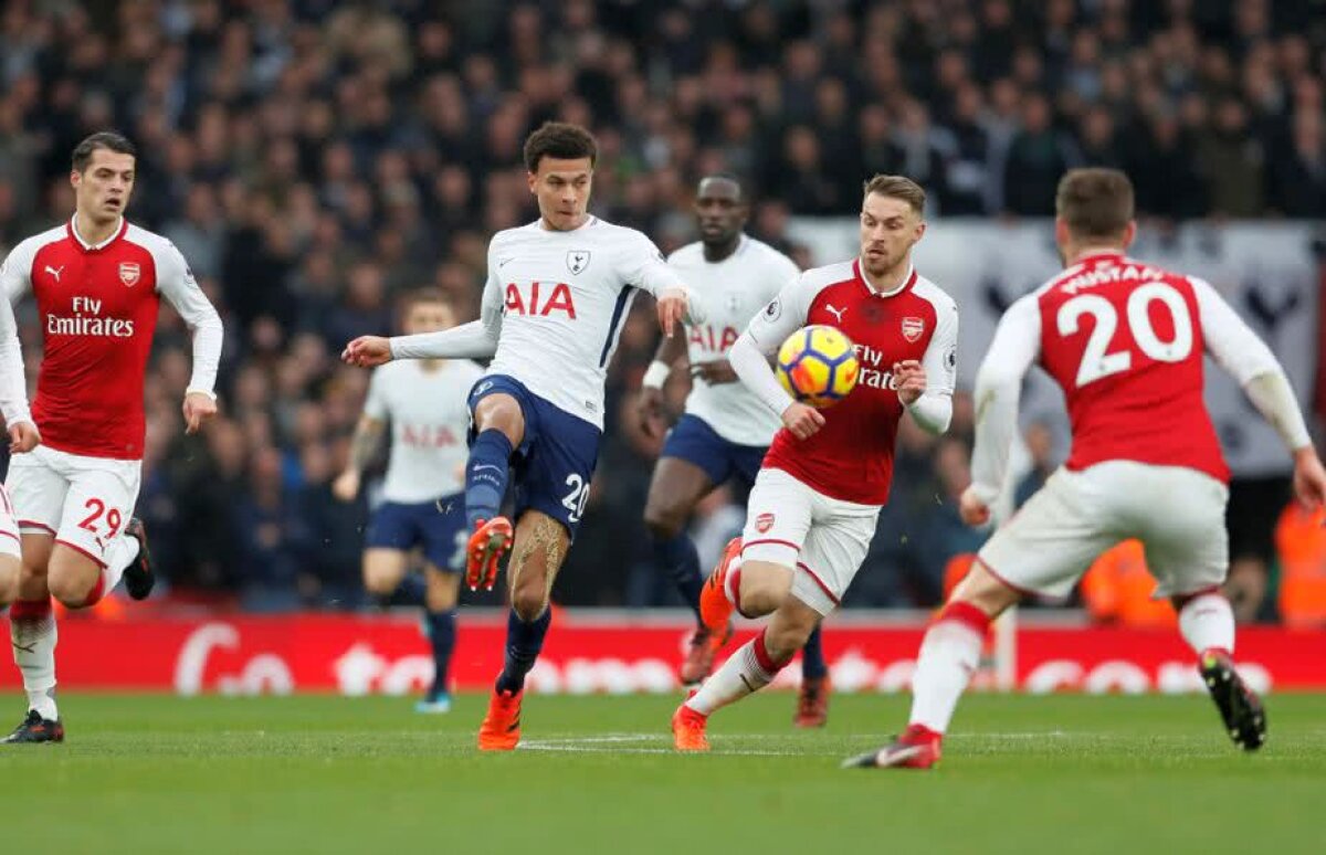 VIDEO + FOTO » Arsenal - Tottenham 2-0 » Victorie categorică a "tunarilor" în derby-ul Nordului Londrei