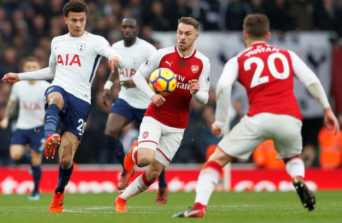 VIDEO + FOTO » Arsenal - Tottenham 2-0 » Victorie categorică a "tunarilor" în derby-ul Nordului Londrei