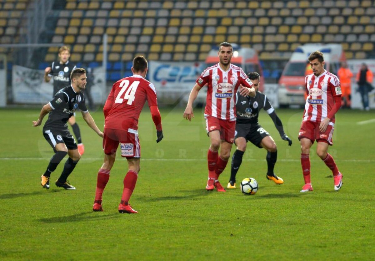 VIDEO + FOTO Egal spectaculos la Brașov, între Sepsi și Gaz Metan, 0-0! Mari ocazii ratate de formația gazdă