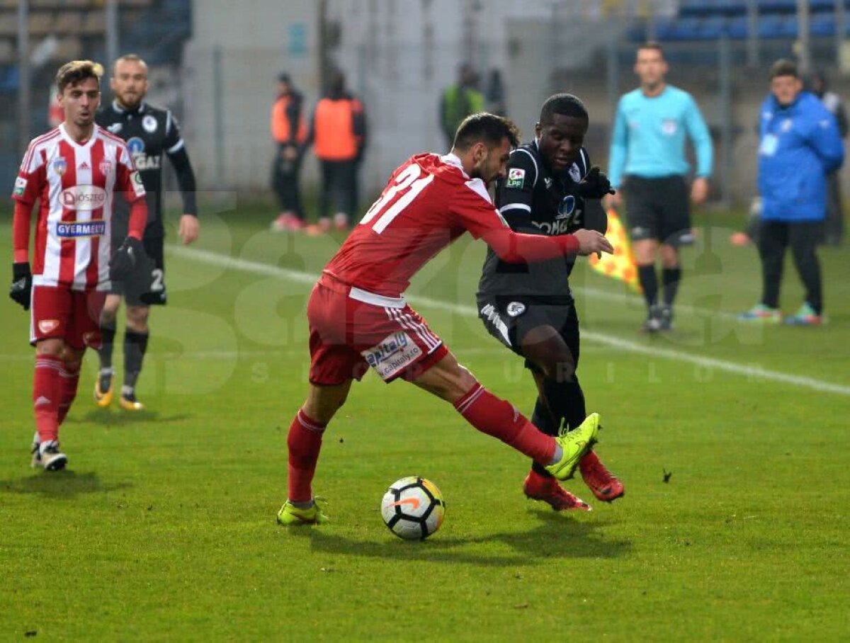 VIDEO + FOTO Egal spectaculos la Brașov, între Sepsi și Gaz Metan, 0-0! Mari ocazii ratate de formația gazdă