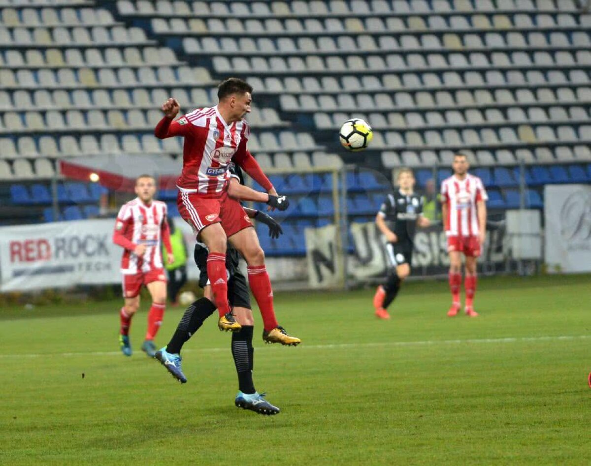 VIDEO + FOTO Egal spectaculos la Brașov, între Sepsi și Gaz Metan, 0-0! Mari ocazii ratate de formația gazdă