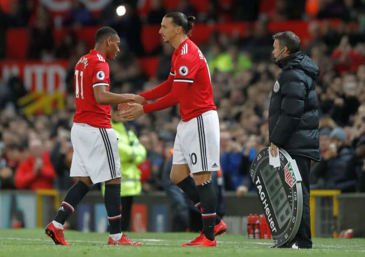 VIDEO + FOTO "Regele" s-a întors pe Old Trafford » Manchester United a demolat-o pe Newcastle, iar Zlatan a prins câteva minute