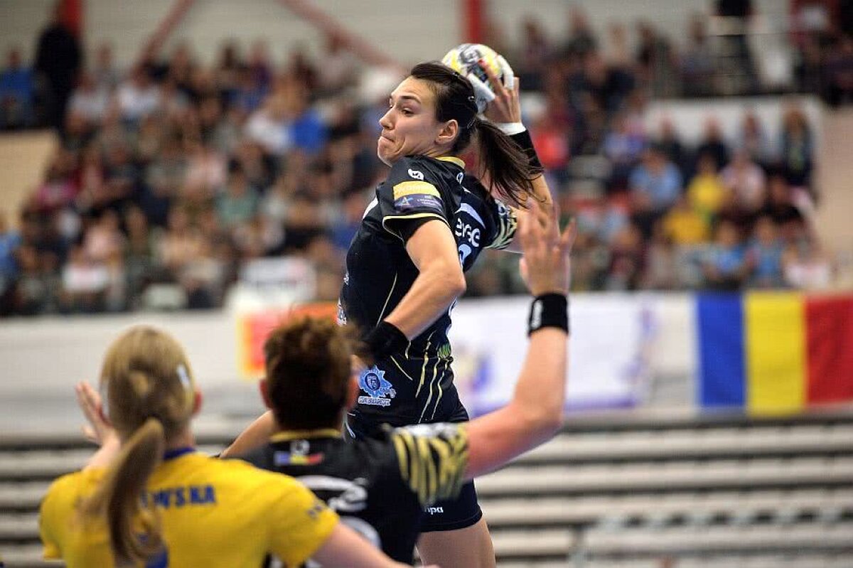 VIDEO + FOTO CSM București - Vystal Gdynia 34-22 // Victorie pentru bucureștence în ultimul meci al anului în Liga Campionilor