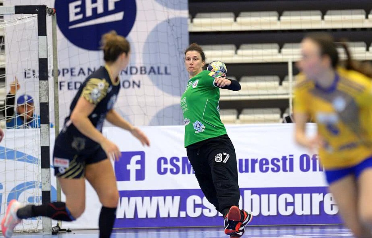 VIDEO + FOTO CSM București - Vystal Gdynia 34-22 // Victorie pentru bucureștence în ultimul meci al anului în Liga Campionilor