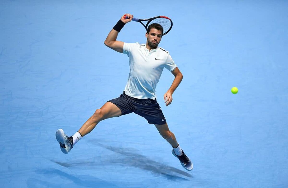 FOTO+VIDEO Finala Turneului Campionilor // Dimitrov e campionul de la Londra! Bulgarul încheie anul pe podiumul mondial