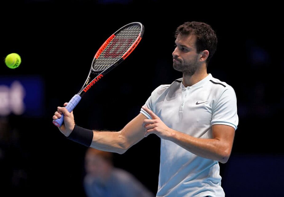 FOTO+VIDEO Finala Turneului Campionilor // Dimitrov e campionul de la Londra! Bulgarul încheie anul pe podiumul mondial