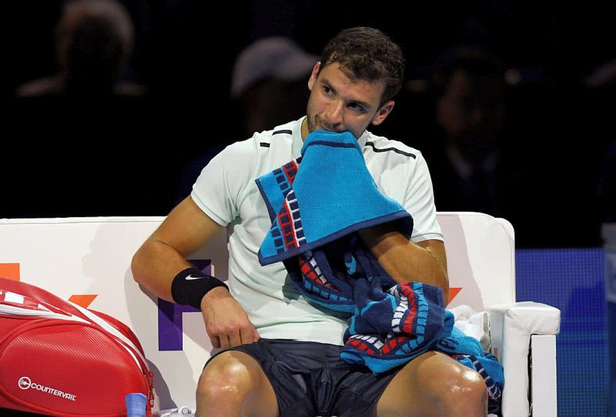 FOTO+VIDEO Finala Turneului Campionilor // Dimitrov e campionul de la Londra! Bulgarul încheie anul pe podiumul mondial