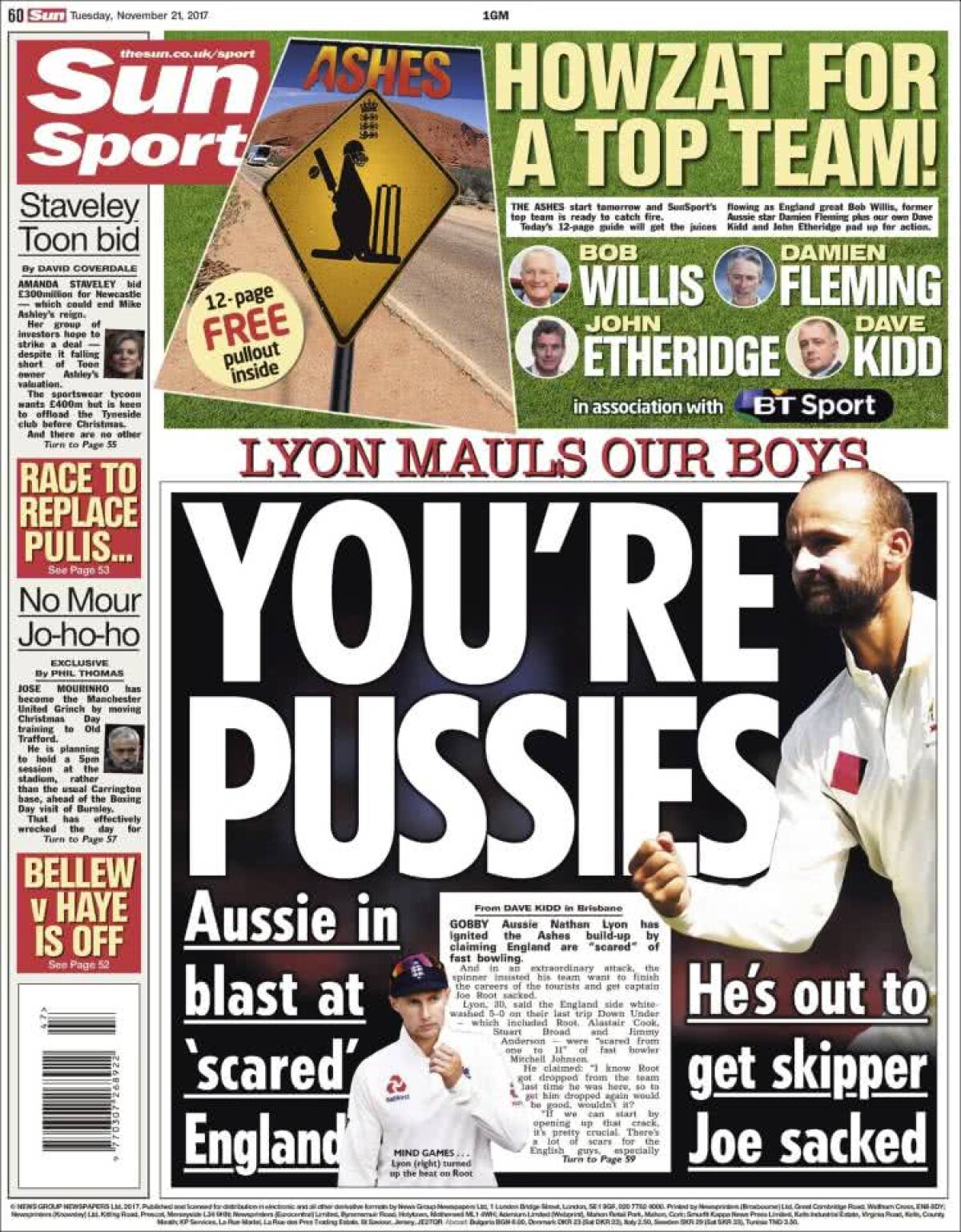 Ce scriu azi ziarele de sport din lume (21 noiembrie 2017)