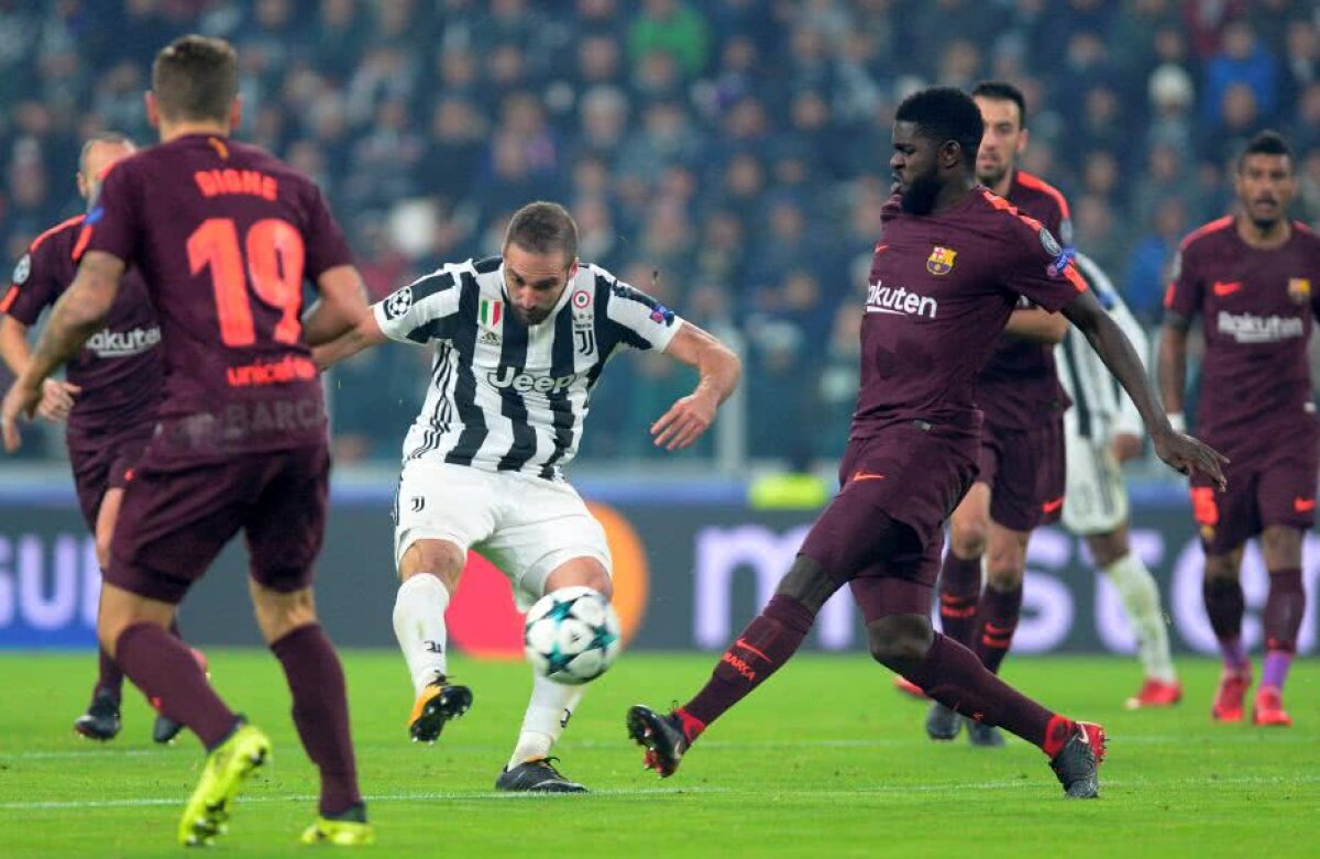 FOTO + VIDEO Derby-ul dintre Juventus şi Barcelona, încheiat nedecis » PSG a obţinut o victorie zdrobitoare, United a pierdut surprinzător » Toate rezultatele serii