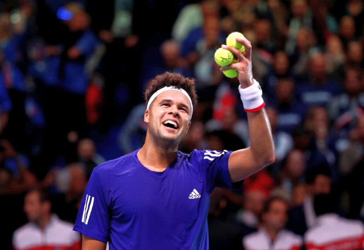 VIDEO + FOTO Franța și Belgia sunt la egalitate după prima zi a finalei Cupei Davis » Tsonga și Goffin, victorii fără emoții