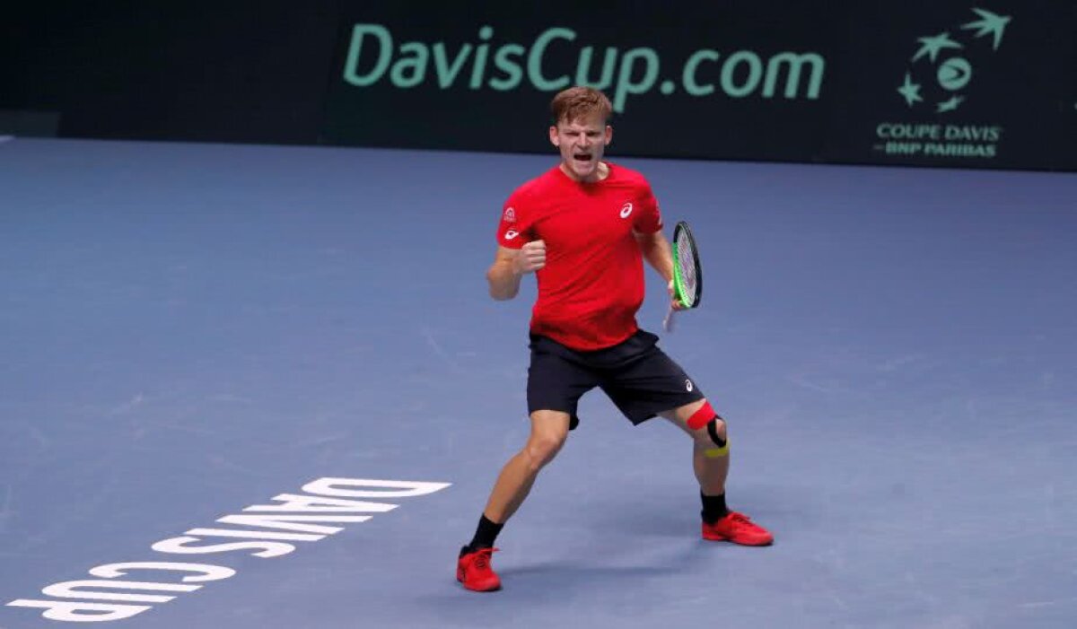 VIDEO + FOTO Franța și Belgia sunt la egalitate după prima zi a finalei Cupei Davis » Tsonga și Goffin, victorii fără emoții