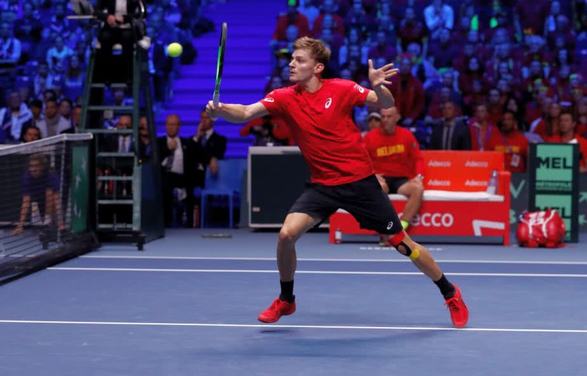 VIDEO + FOTO Franța și Belgia sunt la egalitate după prima zi a finalei Cupei Davis » Tsonga și Goffin, victorii fără emoții