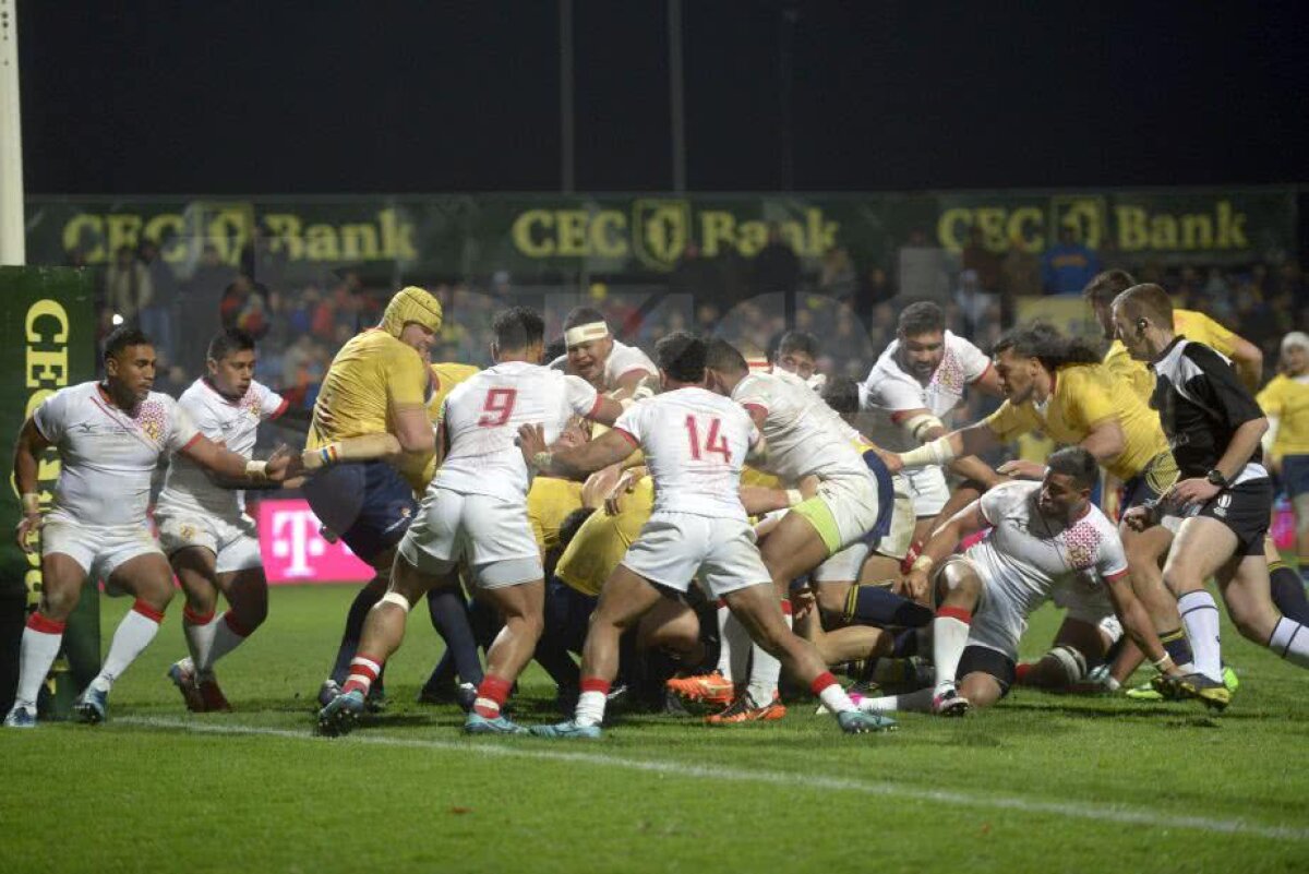 GALERIE FOTO România a făcut un meci mare cu Tonga! "Stejarii" au fost aproape să producă surpriza
