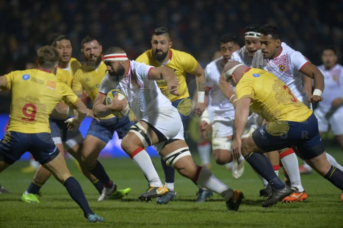 GALERIE FOTO România a făcut un meci mare cu Tonga! "Stejarii" au fost aproape să producă surpriza