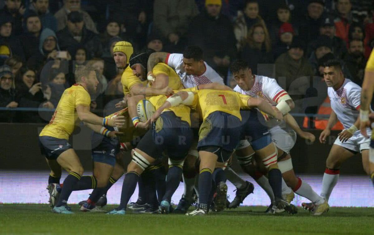 GALERIE FOTO România a făcut un meci mare cu Tonga! "Stejarii" au fost aproape să producă surpriza