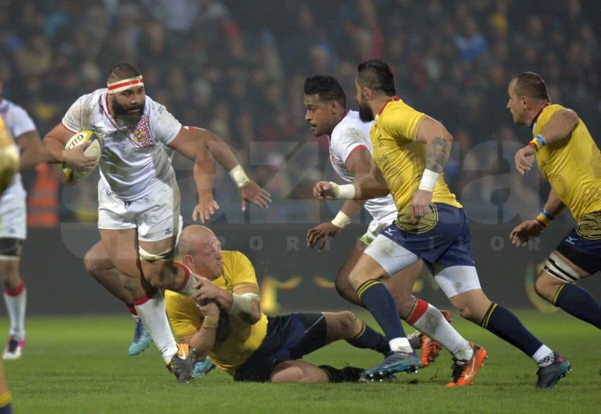 GALERIE FOTO România a făcut un meci mare cu Tonga! "Stejarii" au fost aproape să producă surpriza