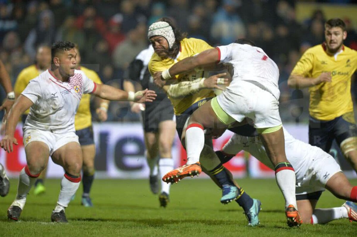 GALERIE FOTO România a făcut un meci mare cu Tonga! "Stejarii" au fost aproape să producă surpriza