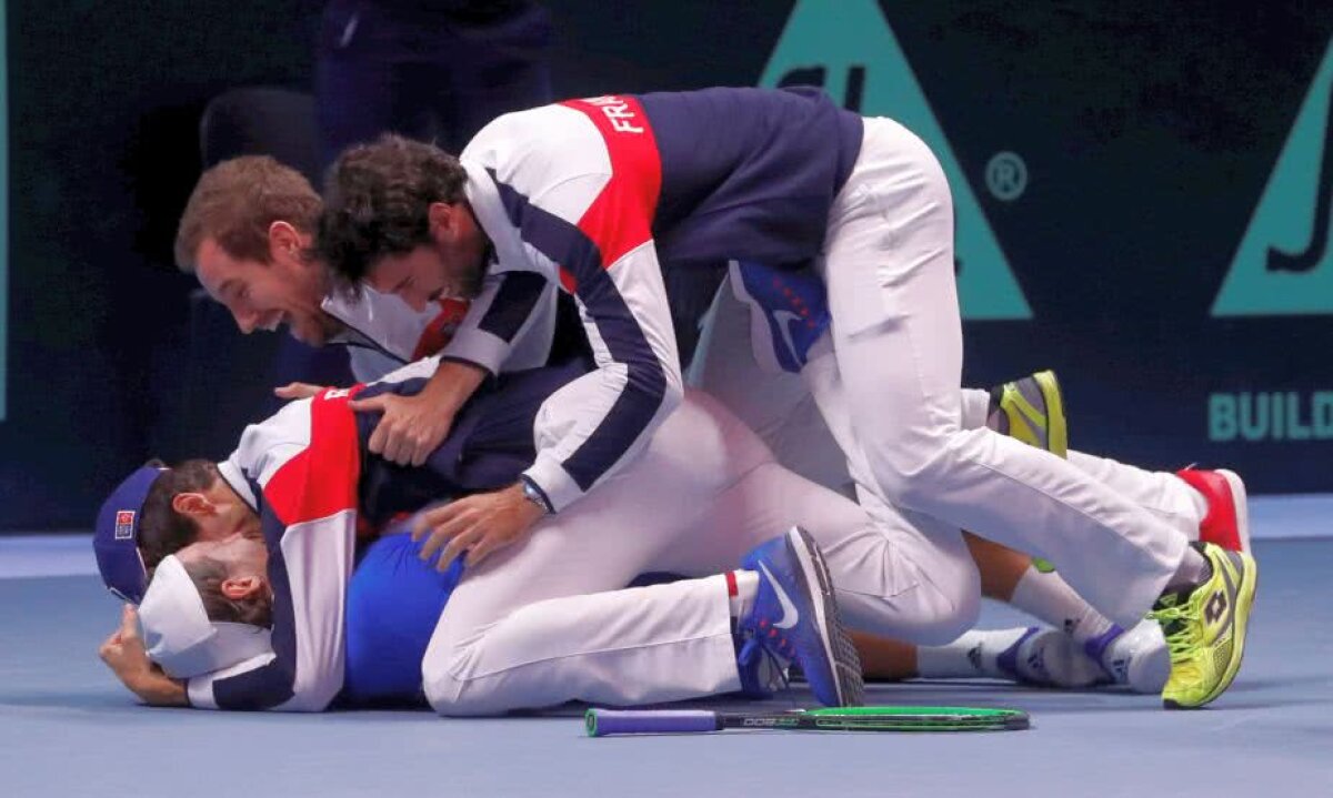  VIDEO și FOTO Franța este câștigătoarea ediției din 2017 a Cupei Davis! Imagini emoționante