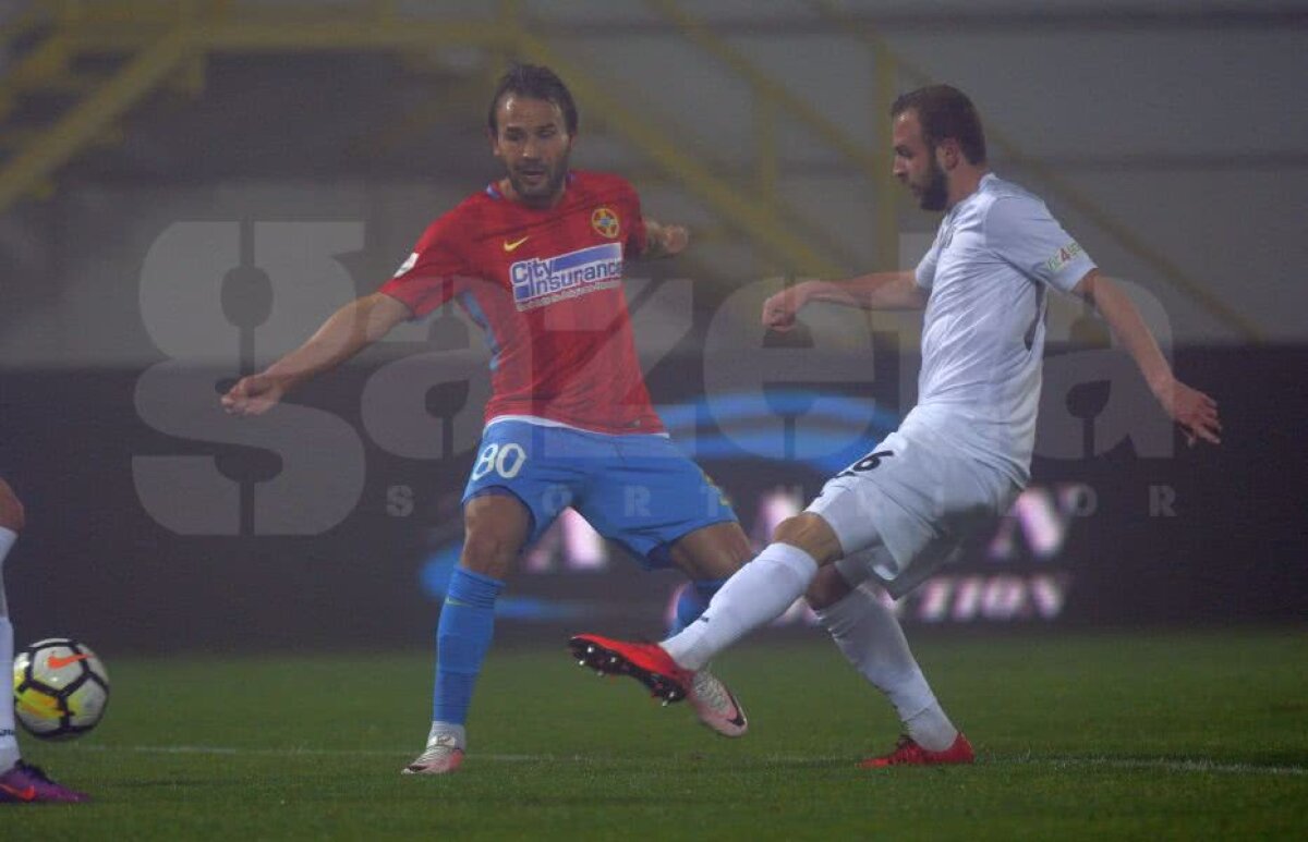 VIDEO+FOTO Enache îi deoache » Cu fundașul dreapta "comisar", FCSB a pierdut al treilea meci la rând la zero, 0-2 la Giurgiu