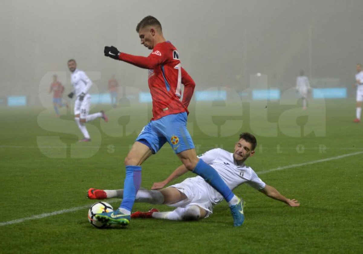 VIDEO+FOTO Enache îi deoache » Cu fundașul dreapta "comisar", FCSB a pierdut al treilea meci la rând la zero, 0-2 la Giurgiu