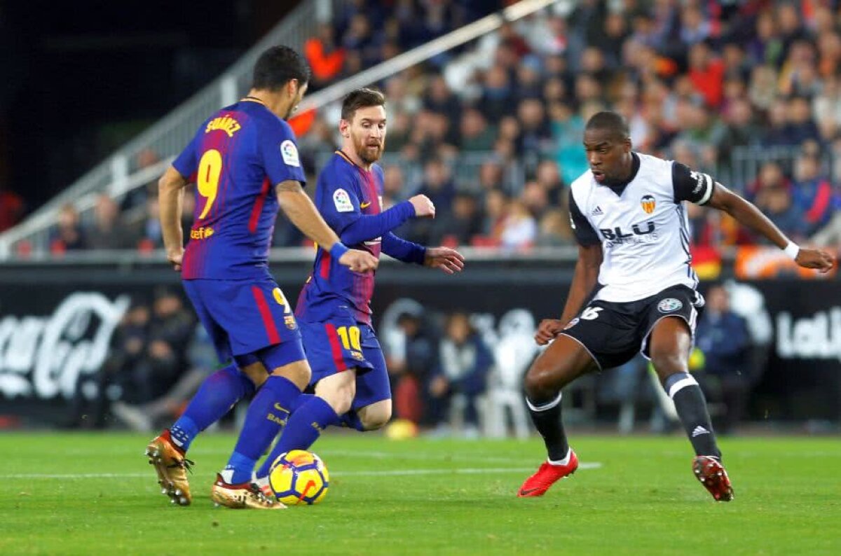 VIDEO și FOTO Barcelona oprește seria de victorii a Valenciei și păstrează distanța din fruntea clasamentului