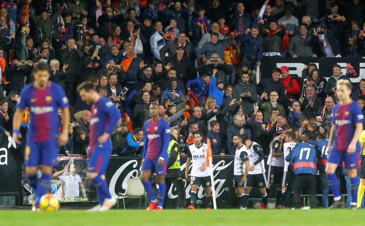 VIDEO și FOTO Barcelona oprește seria de victorii a Valenciei și păstrează distanța din fruntea clasamentului
