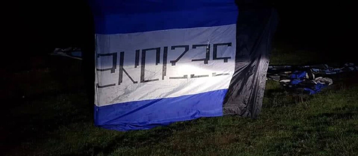 GALERIE FOTO Sudul a atacat Nordul la Craiova și s-a lăsat cu capturi de război! Se desființează gruparea? "Steagul vostru e la noi. Dați dovadă de onoare"