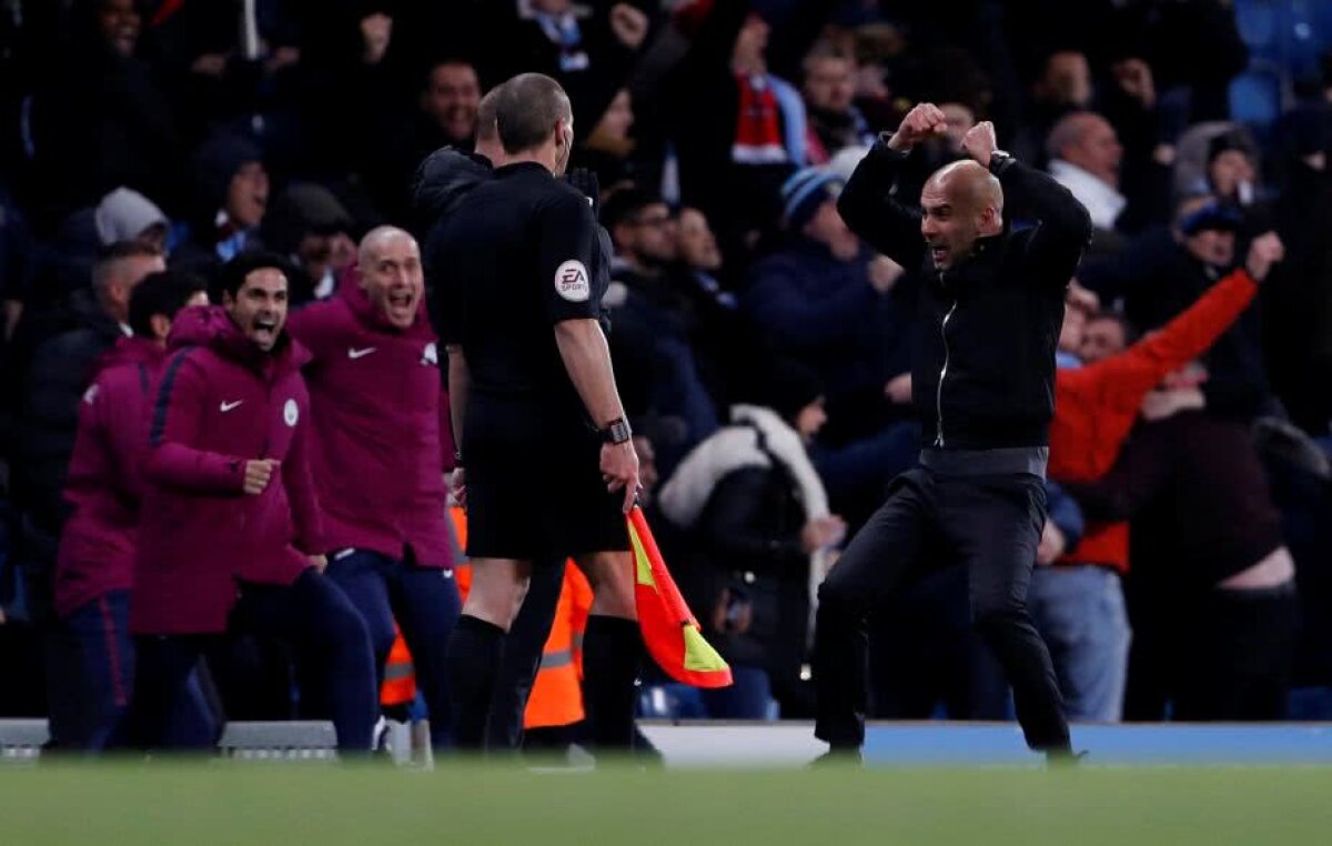 VIDEO și FOTO City, în ultima clipă! Guardiola a sărbătorit ca un nebun și a urlat la adversari: ”N-ați făcut decât să trageți de timp un meci întreg!”