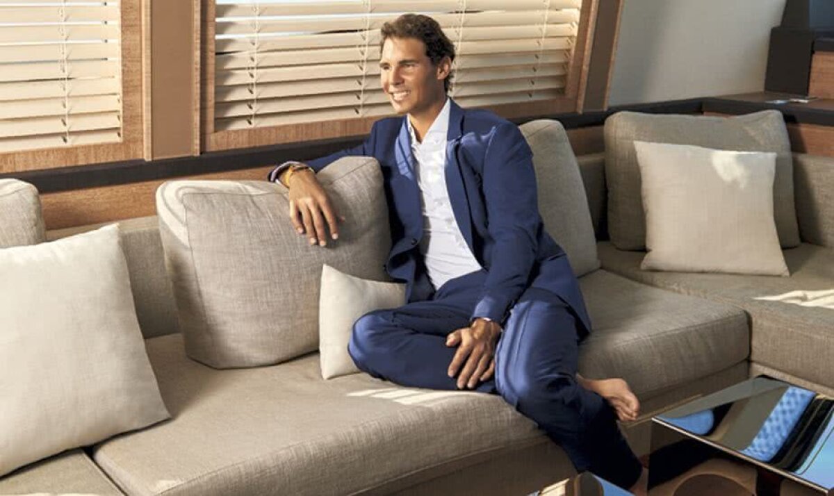 FOTO Rafa și al său ”Beethoven” » Liderul ATP, Rafael Nadal, are un yacht de 23 de metri, pe care îl consideră a doua sa casă