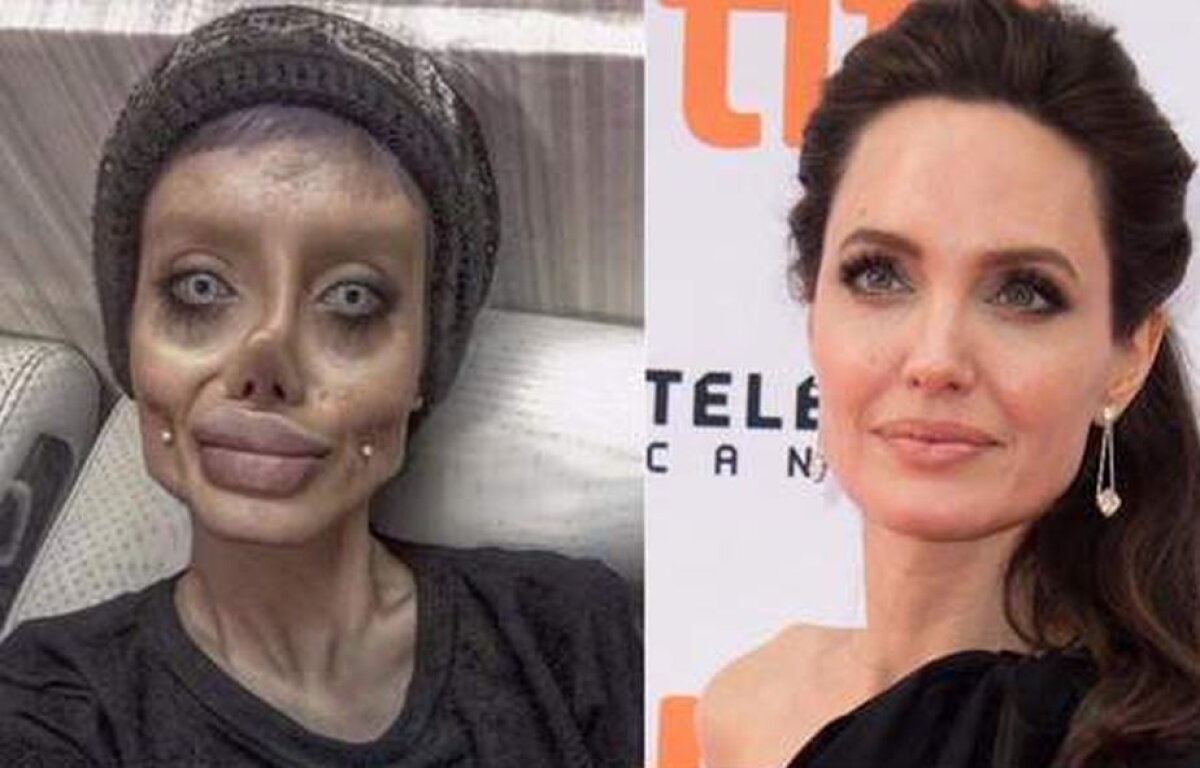 FOTO Și-a făcut 50 de operații pentru a semăna cu Angelina Jolie! Rezultatul e devastator