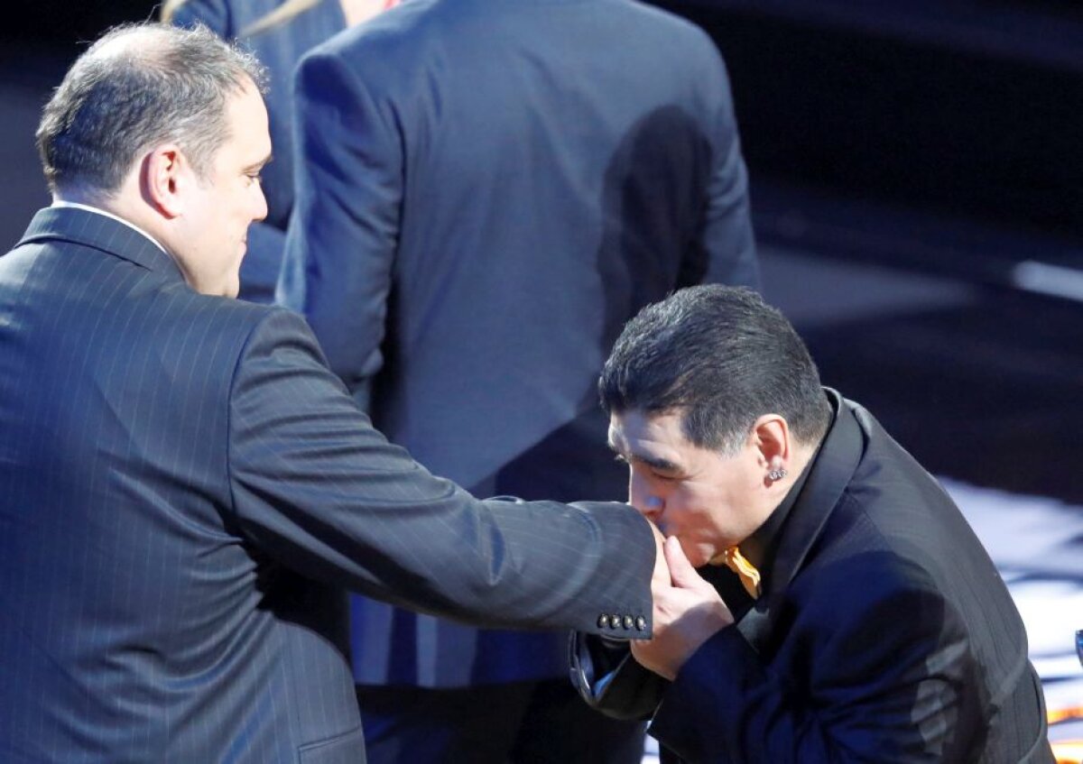 Grupele Campionatului Mondial 2018 din Rusia! Gazdele au cea mai ușoară grupă  + Gest ȘOCANT al lui Maradona! 