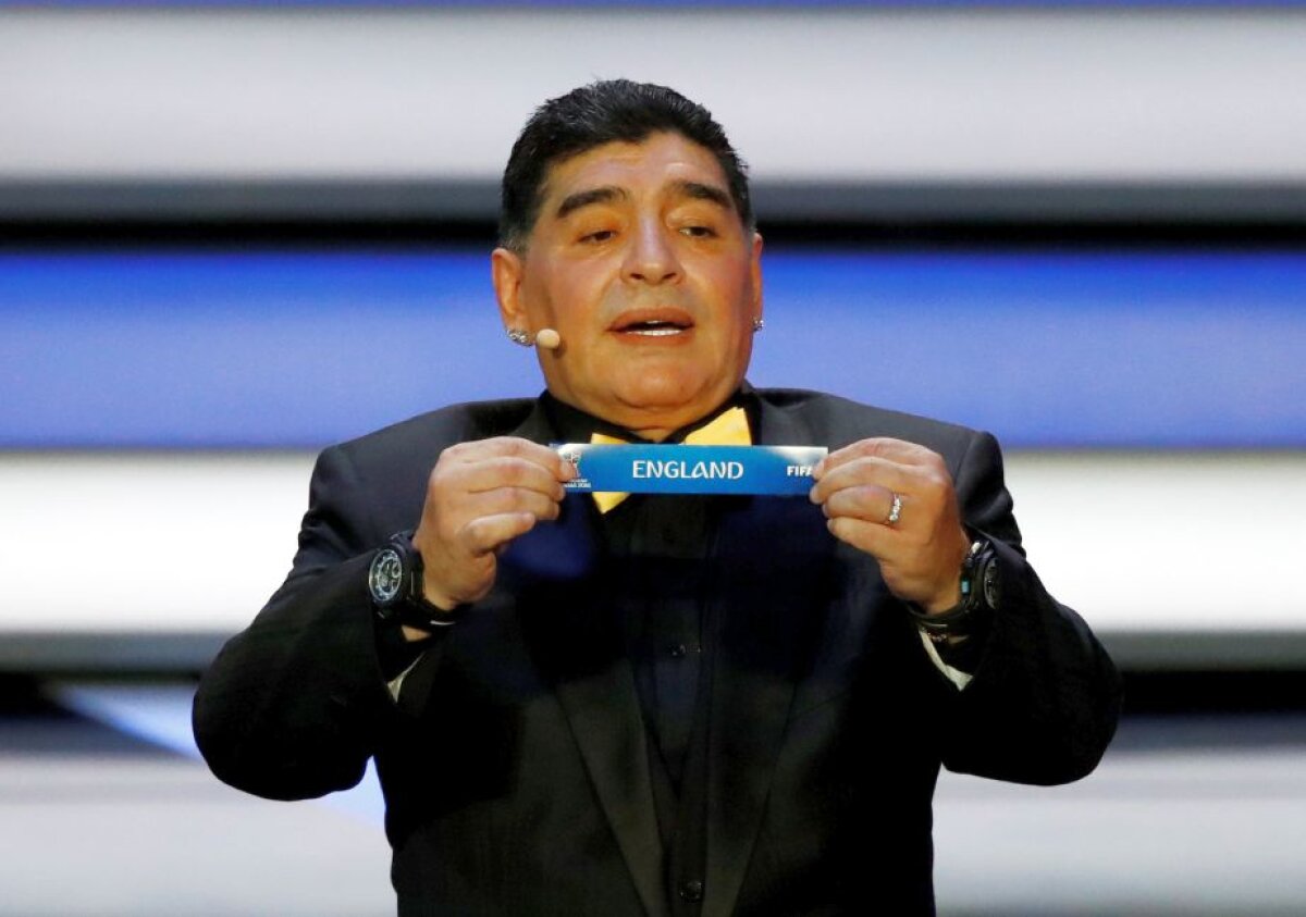 Grupele Campionatului Mondial 2018 din Rusia! Gazdele au cea mai ușoară grupă  + Gest ȘOCANT al lui Maradona! 