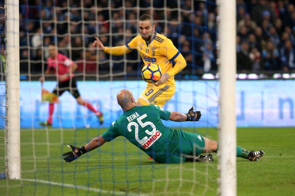 VIDEO+FOTO Juventus a câștigat derby-ul cu Napoli, 1-0, și campionatul a devenit mai deschis ca niciodată