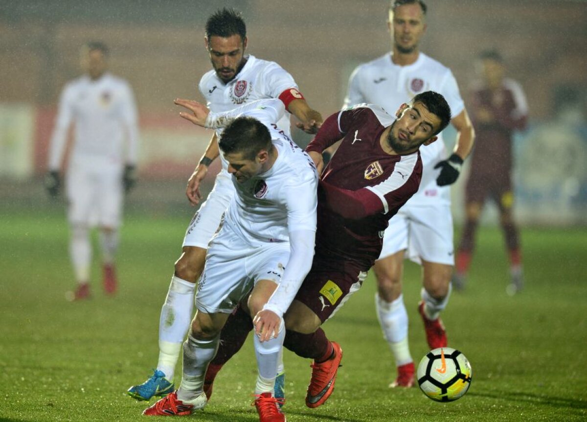 VIDEO+FOTO » CFR Cluj trece în viteză pe lângă Voluntari, 3-0, și se duce la 8 puncte de FCSB