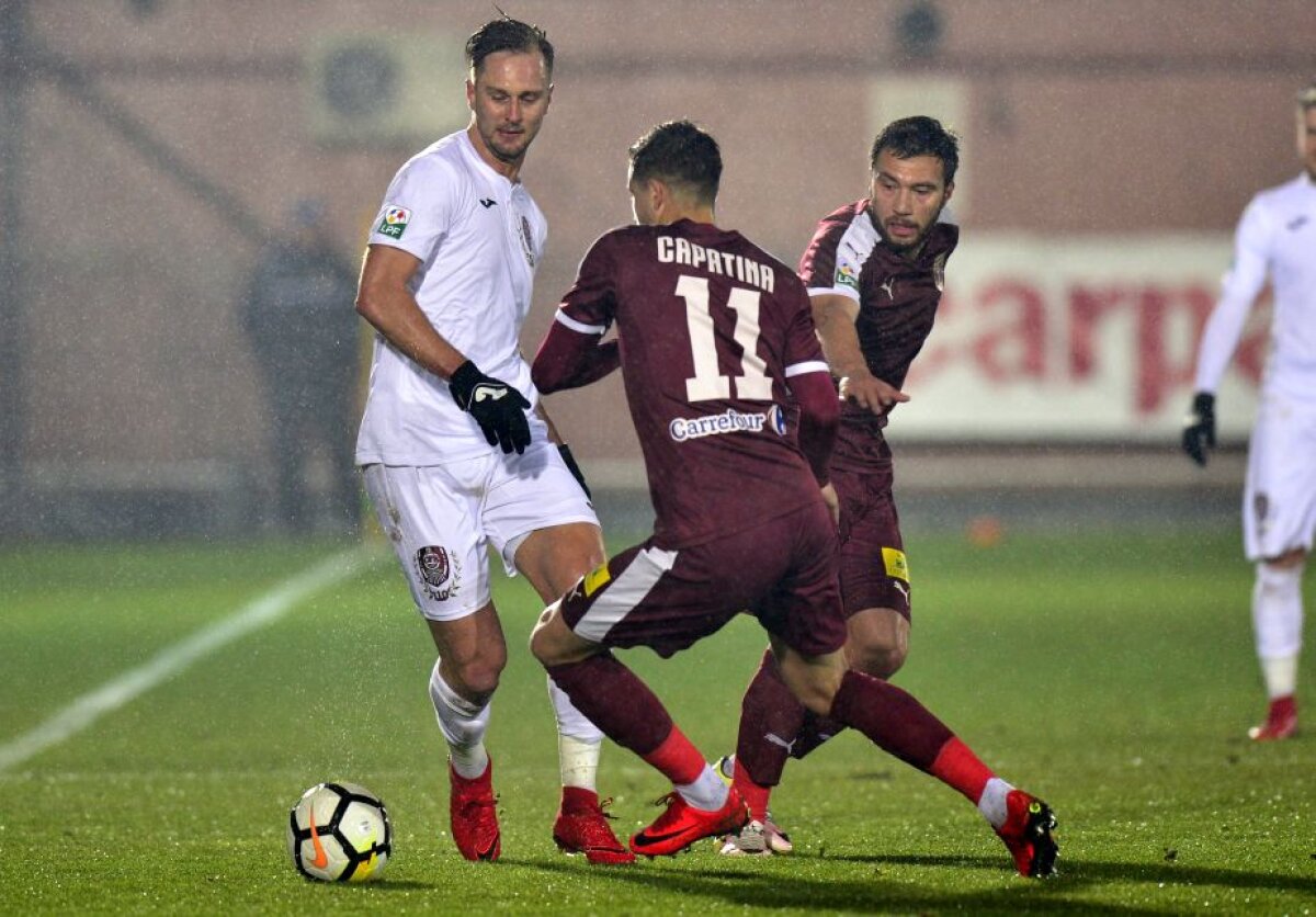 VIDEO+FOTO » CFR Cluj trece în viteză pe lângă Voluntari, 3-0, și se duce la 8 puncte de FCSB