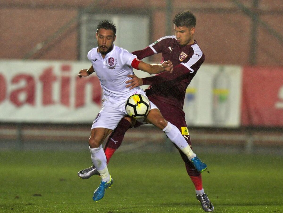 VIDEO+FOTO » CFR Cluj trece în viteză pe lângă Voluntari, 3-0, și se duce la 8 puncte de FCSB