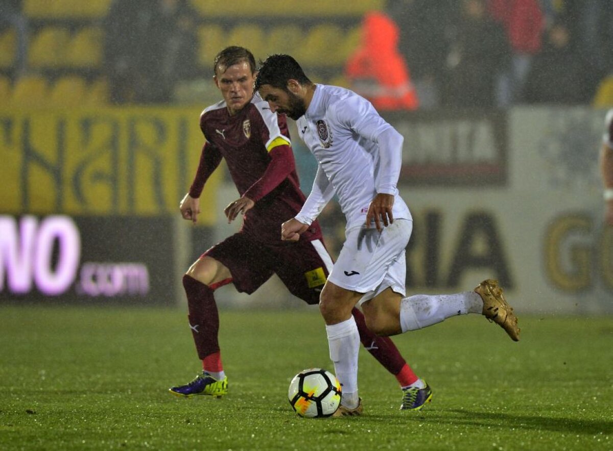VIDEO+FOTO » CFR Cluj trece în viteză pe lângă Voluntari, 3-0, și se duce la 8 puncte de FCSB