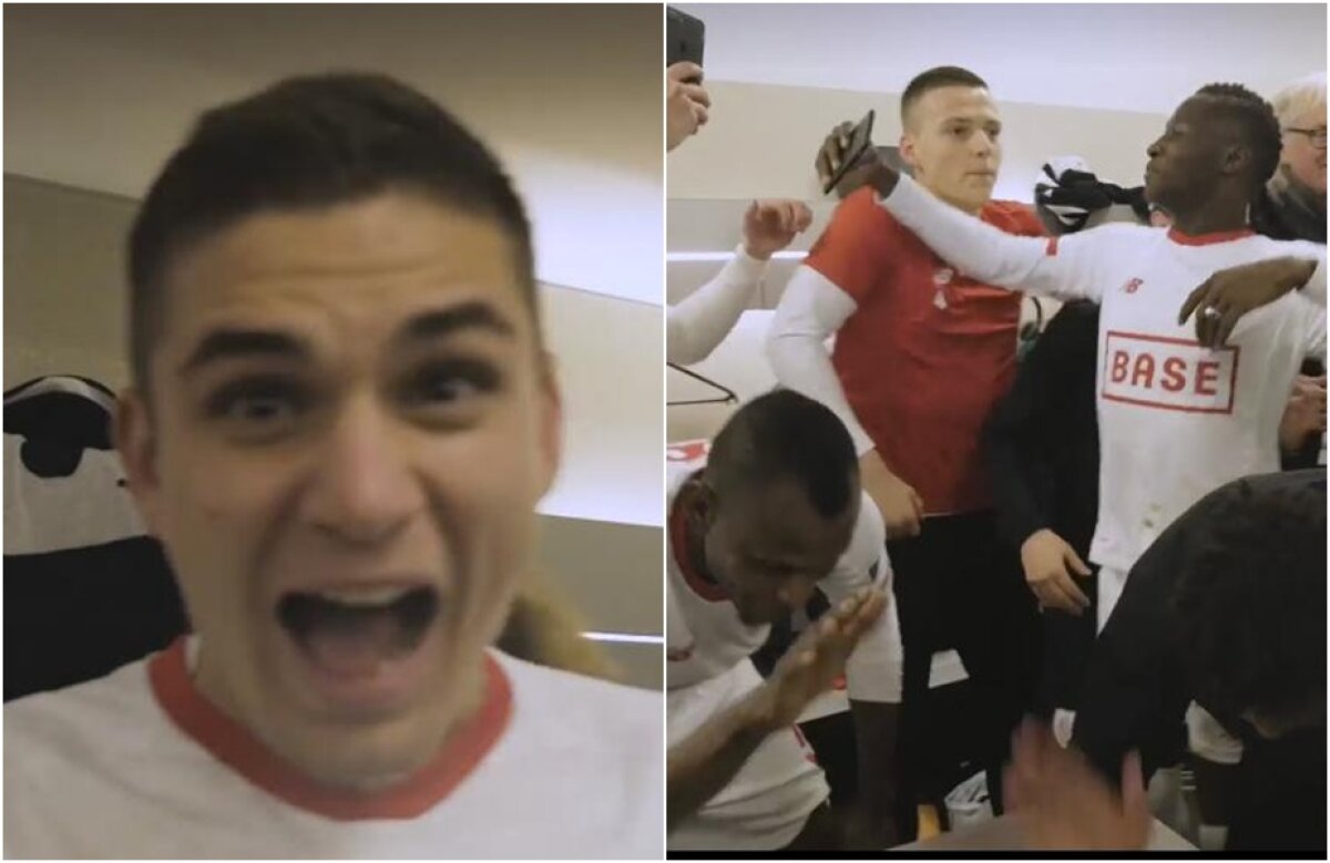 VIDEO Ca în Vama Veche » Cum a sărbătorit Răzvan Marin victoria în faţa echipei lui Stanciu şi Chipciu » Imagini BESTIALE direct din vestiar