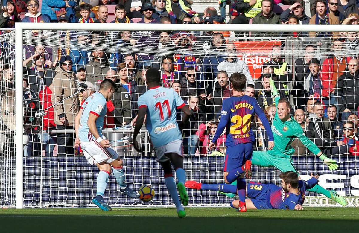 FOTO+VIDEO Rezultat surprinzător pe Camp Nou, în meciul dintre Barcelona și Celta Vigo