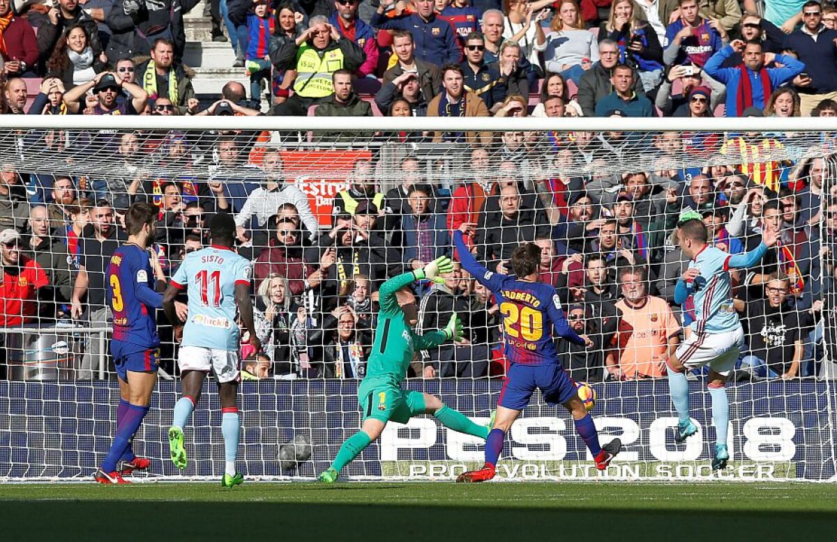 FOTO+VIDEO Rezultat surprinzător pe Camp Nou, în meciul dintre Barcelona și Celta Vigo