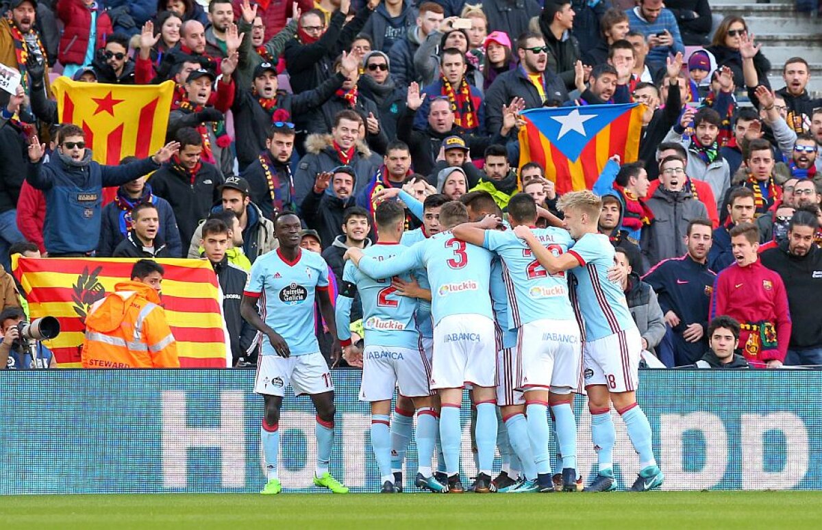 FOTO+VIDEO Rezultat surprinzător pe Camp Nou, în meciul dintre Barcelona și Celta Vigo