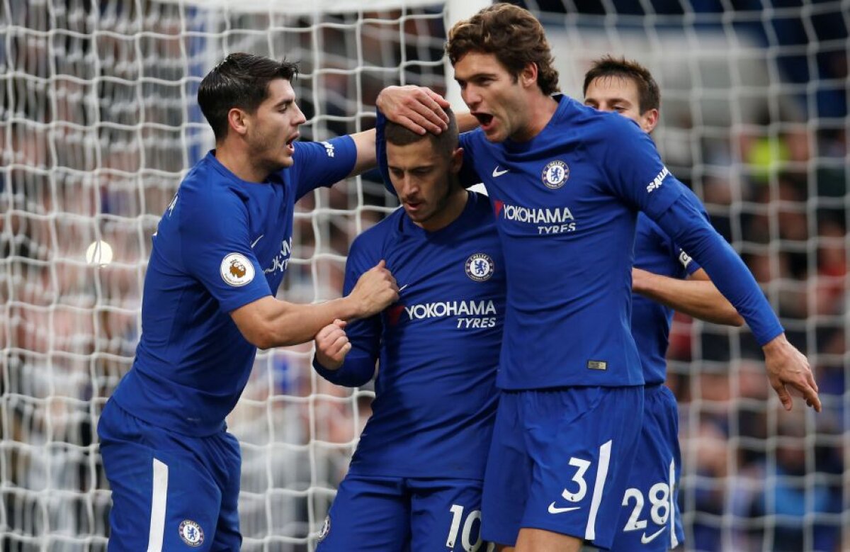 VIDEO+FOTO Conte i-a dat azi o lecție lui Benitez, iar Chelsea rămâne in coasta lui United