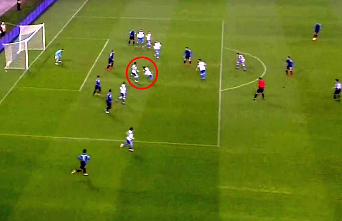 FOTO Fază controversată în CSU Craiova - Viitorul: gol anulat în minutul 13