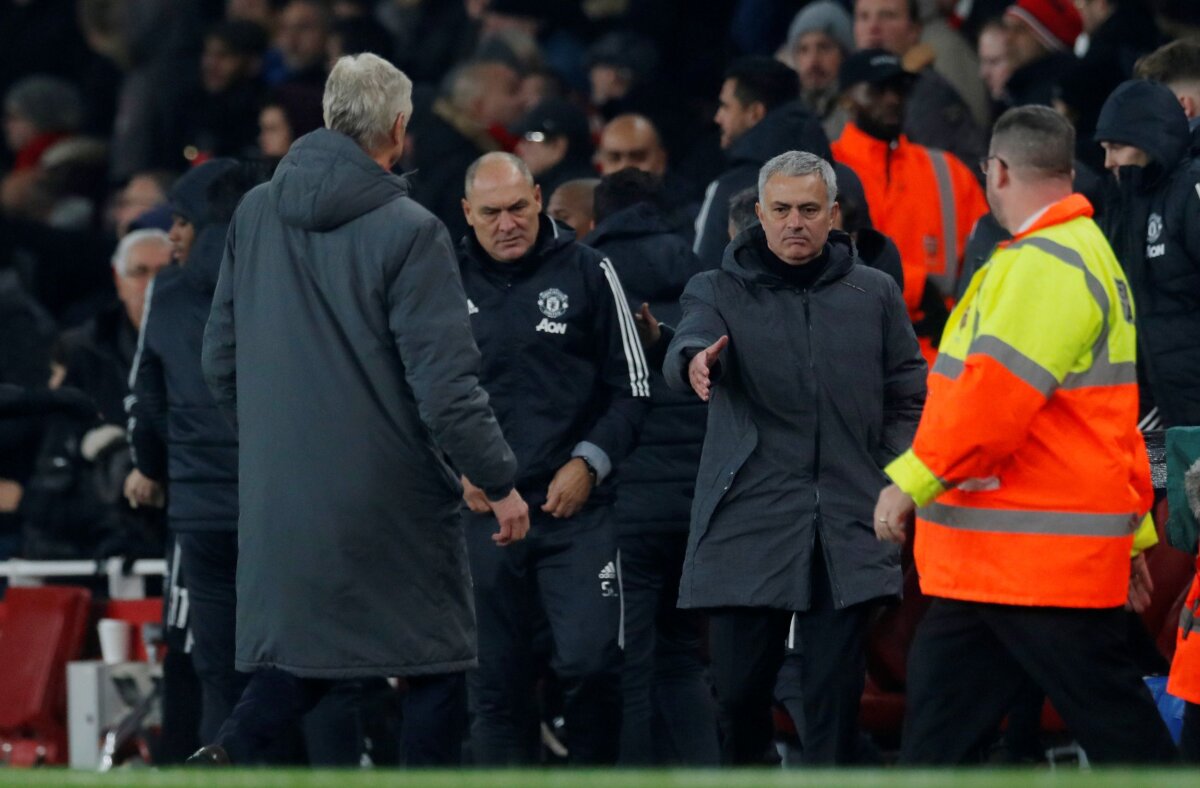 VIDEO&FOTO Wenger, prea mic pentru Mourinho! United s-a impus în derby-ul cu Arsenal, scor 3-1