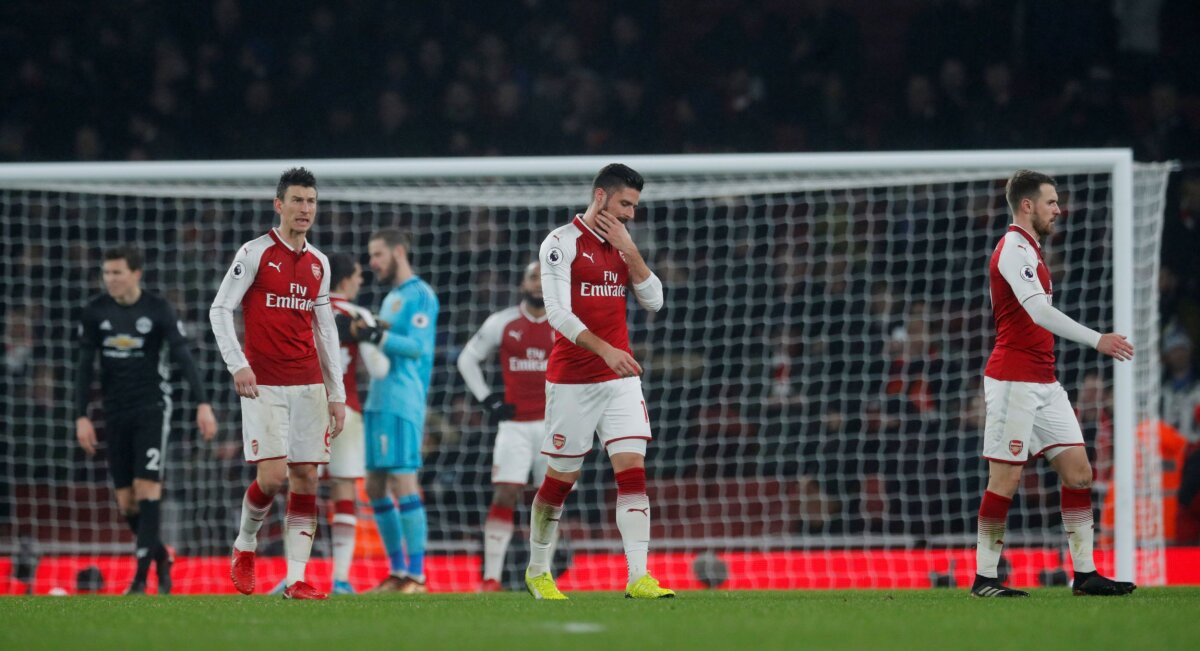 VIDEO&FOTO Wenger, prea mic pentru Mourinho! United s-a impus în derby-ul cu Arsenal, scor 3-1