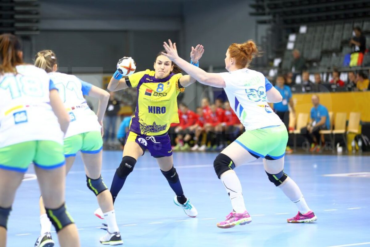 VIDEO + FOTO România - Slovenia 31-28 » Victorie mare pentru fetele noastre la Mondialul de handbal! Cristina Neagu, MVP-ul partidei