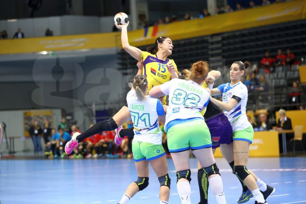 VIDEO + FOTO România - Slovenia 31-28 » Victorie mare pentru fetele noastre la Mondialul de handbal! Cristina Neagu, MVP-ul partidei