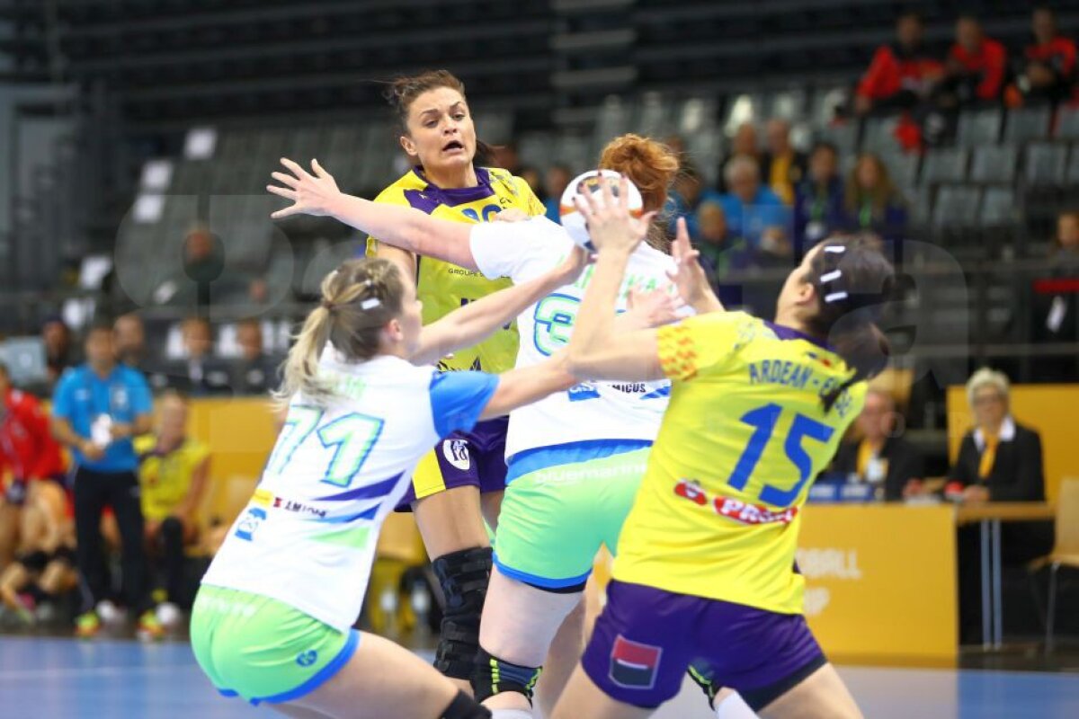 VIDEO + FOTO România - Slovenia 31-28 » Victorie mare pentru fetele noastre la Mondialul de handbal! Cristina Neagu, MVP-ul partidei