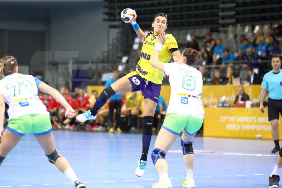 VIDEO + FOTO România - Slovenia 31-28 » Victorie mare pentru fetele noastre la Mondialul de handbal! Cristina Neagu, MVP-ul partidei