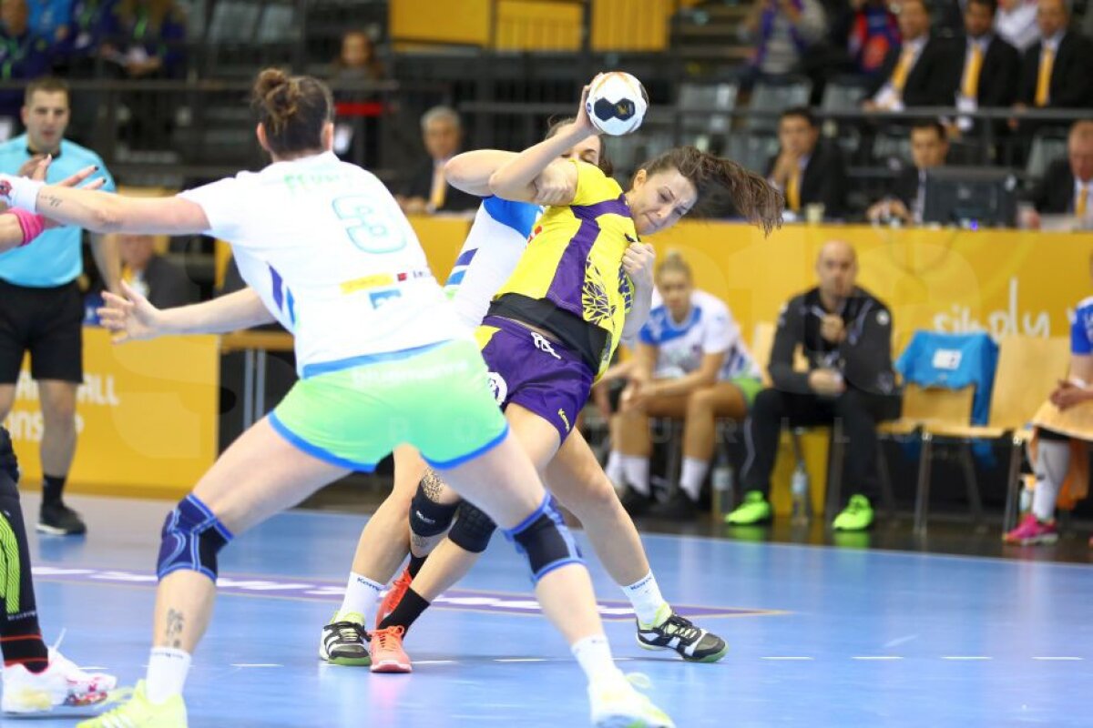 VIDEO + FOTO România - Slovenia 31-28 » Victorie mare pentru fetele noastre la Mondialul de handbal! Cristina Neagu, MVP-ul partidei